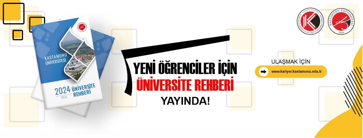 Yeni kayıt yaptıran öğrenciler için üniversite rehberi yayında. 