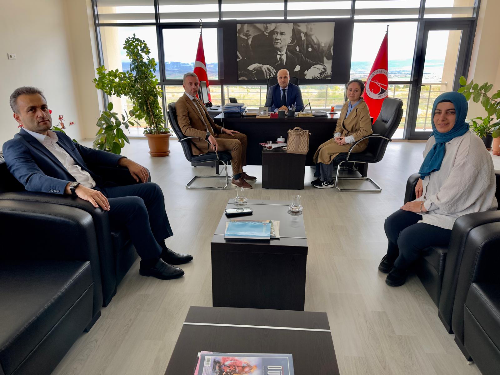 Kastamonu Aile ve Sosyal Hizmetler İl Müdürlüğünden Yüksekokulumuza Ziyaret