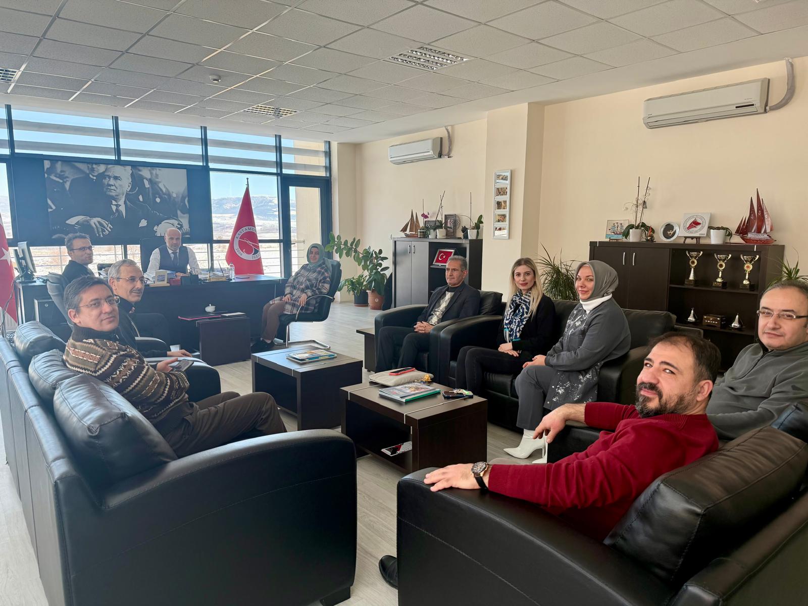 Yüksekokulumuzda Akreditasyon ve Veri Yönetimi Toplantısı
