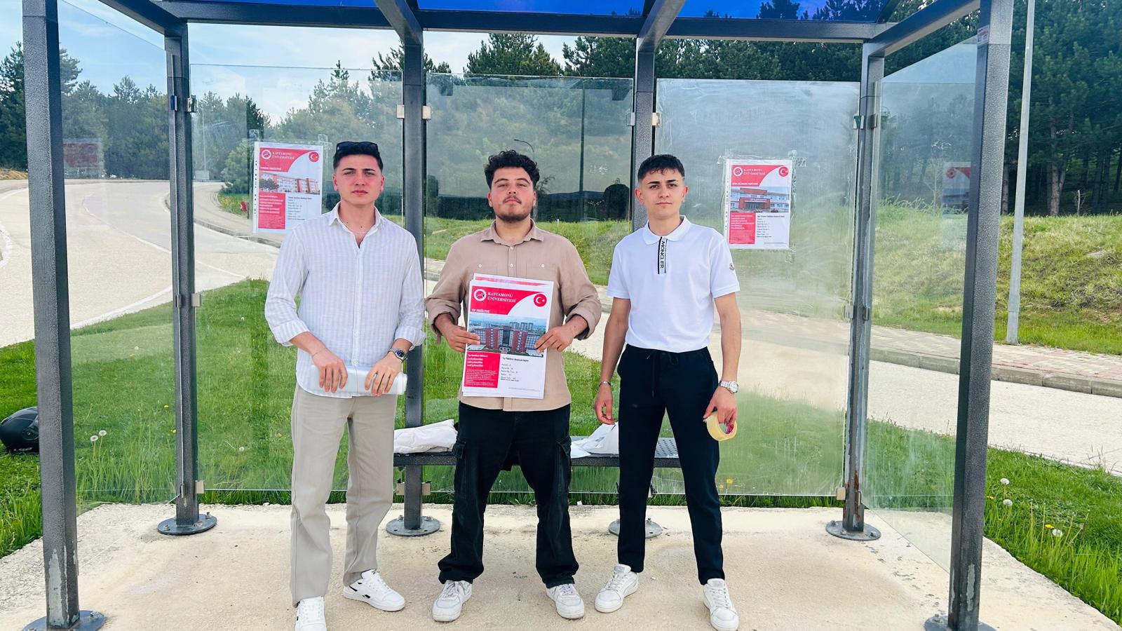 Basım Yayım Öğrencilerinden Bilgilendirme Afişi Projesi 