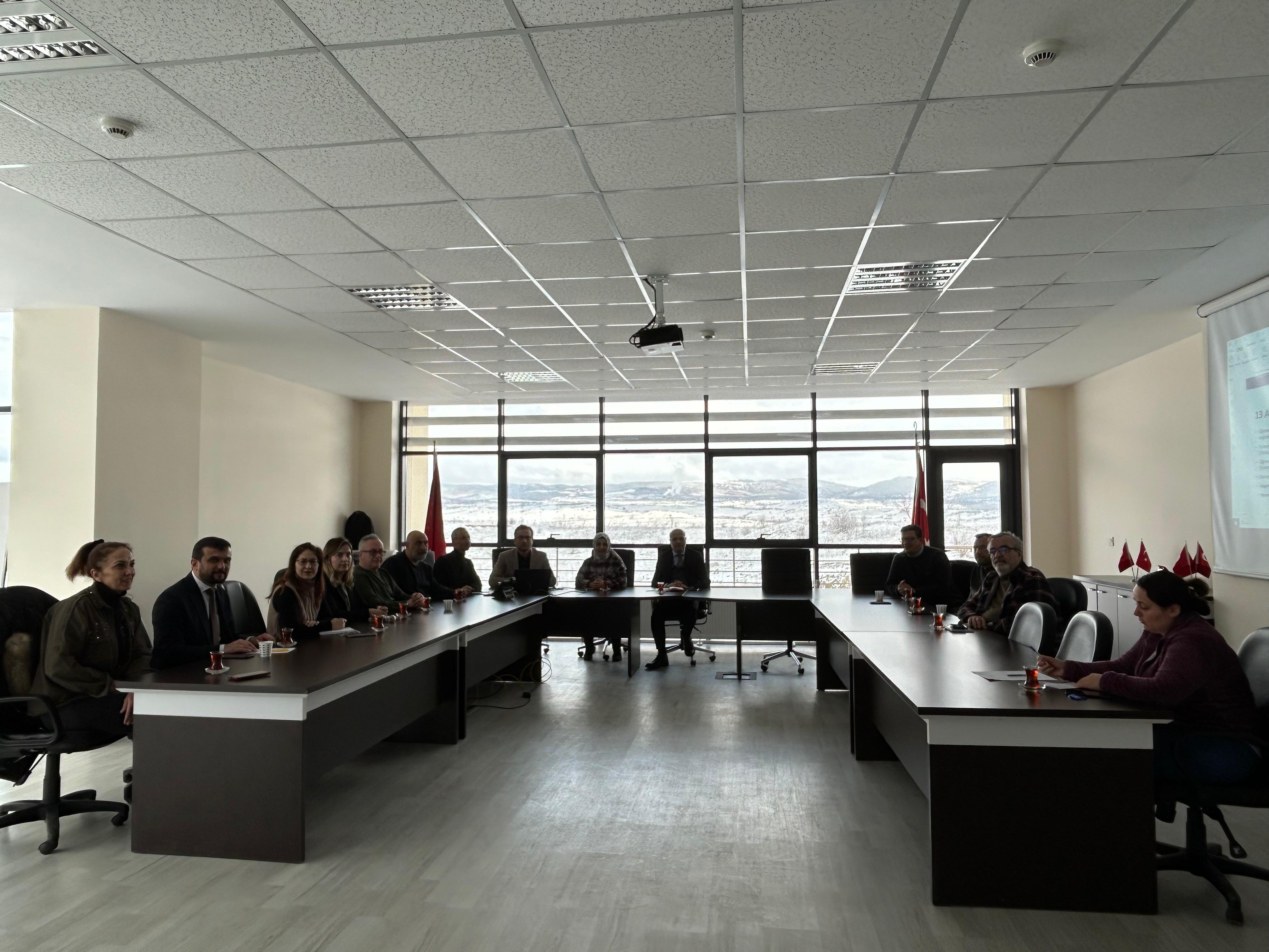 Elektrik ve Enerji Bölümü ile Elektronik ve Otomasyon Bölümü Akademik Kurul Toplantısı Gerçekleştirildi