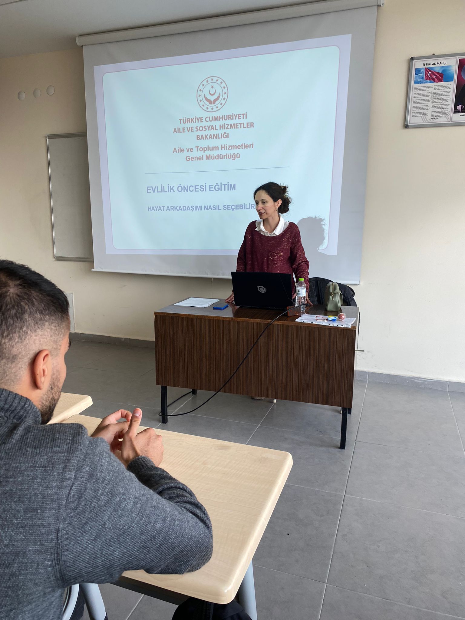 Elektrik ve Enerji Bölümü Öğrencilerine “Evlilik Öncesi Eğitim”