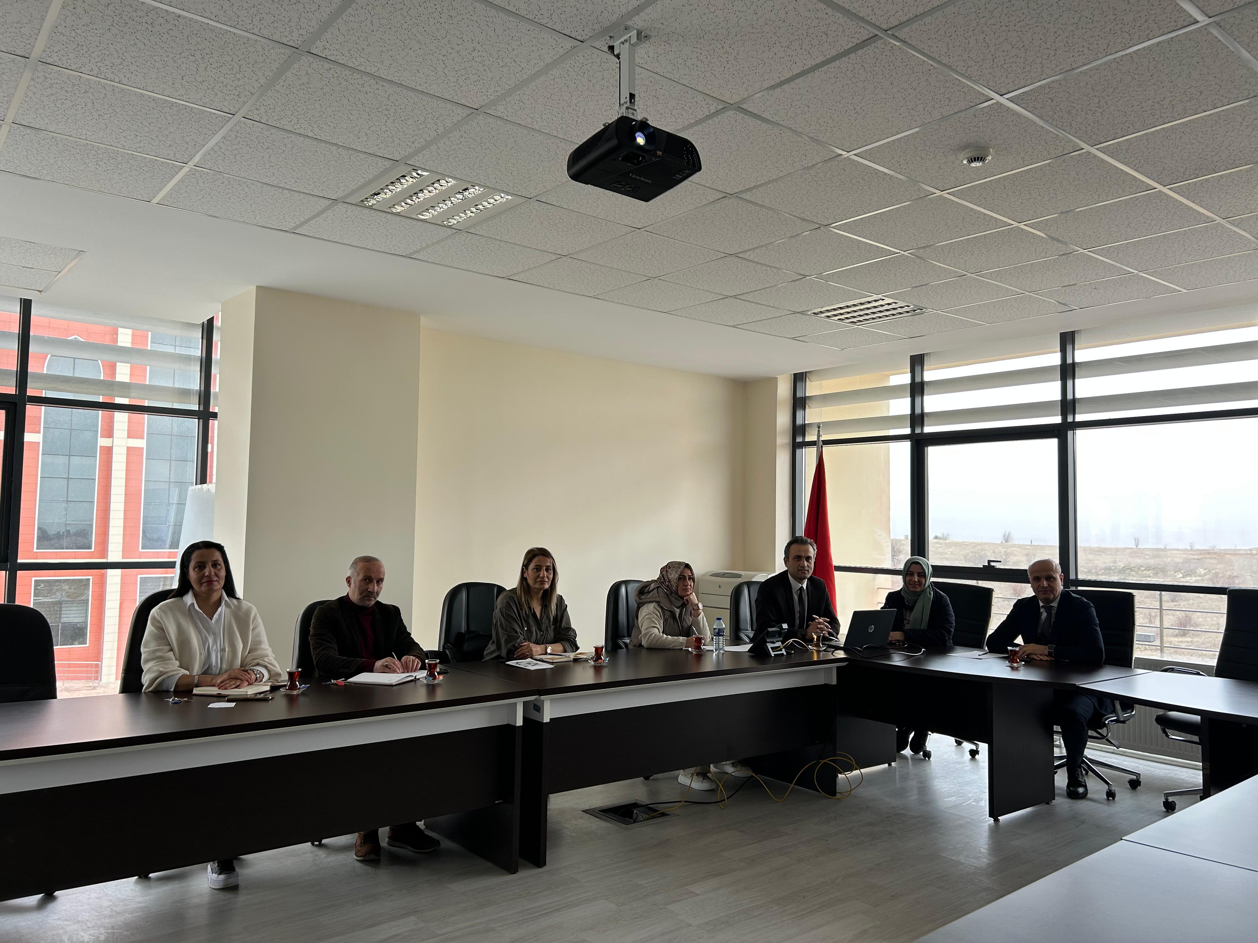Tasarım  Bölümü Akademik Kurul Toplantısı Gerçekleştirildi