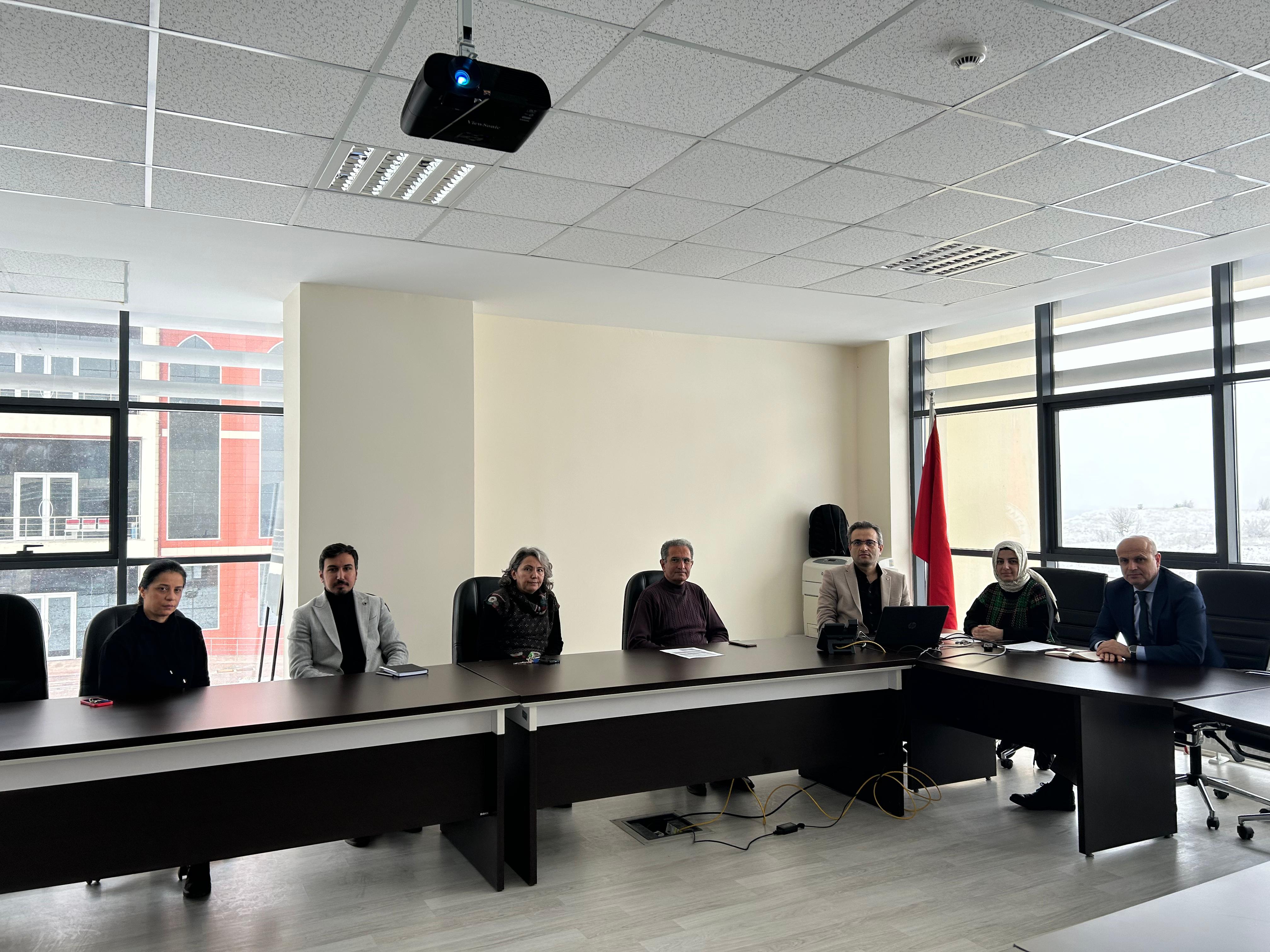 İnşaat  Bölümü Akademik Kurul Toplantısı Gerçekleştirildi