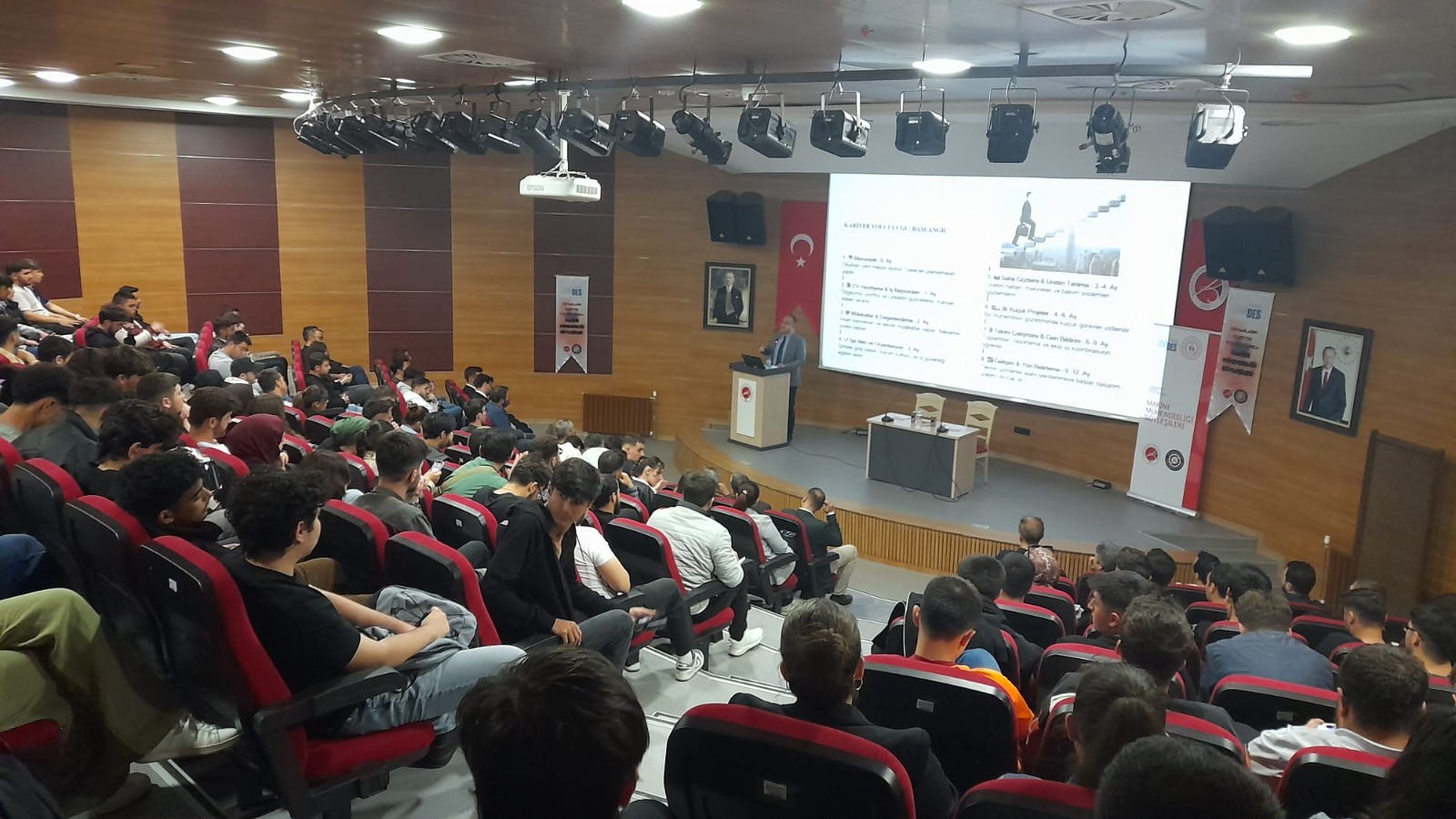 UNİDES Projesi Kapsamında Makine Mühendisliği Söyleşisi…