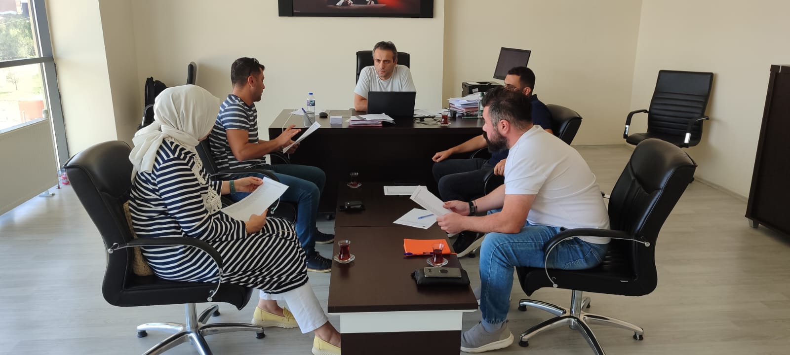 Meslek Yüksekokulumuzda ÖZGE Projesi Kapsamında Toplantı Düzenledi