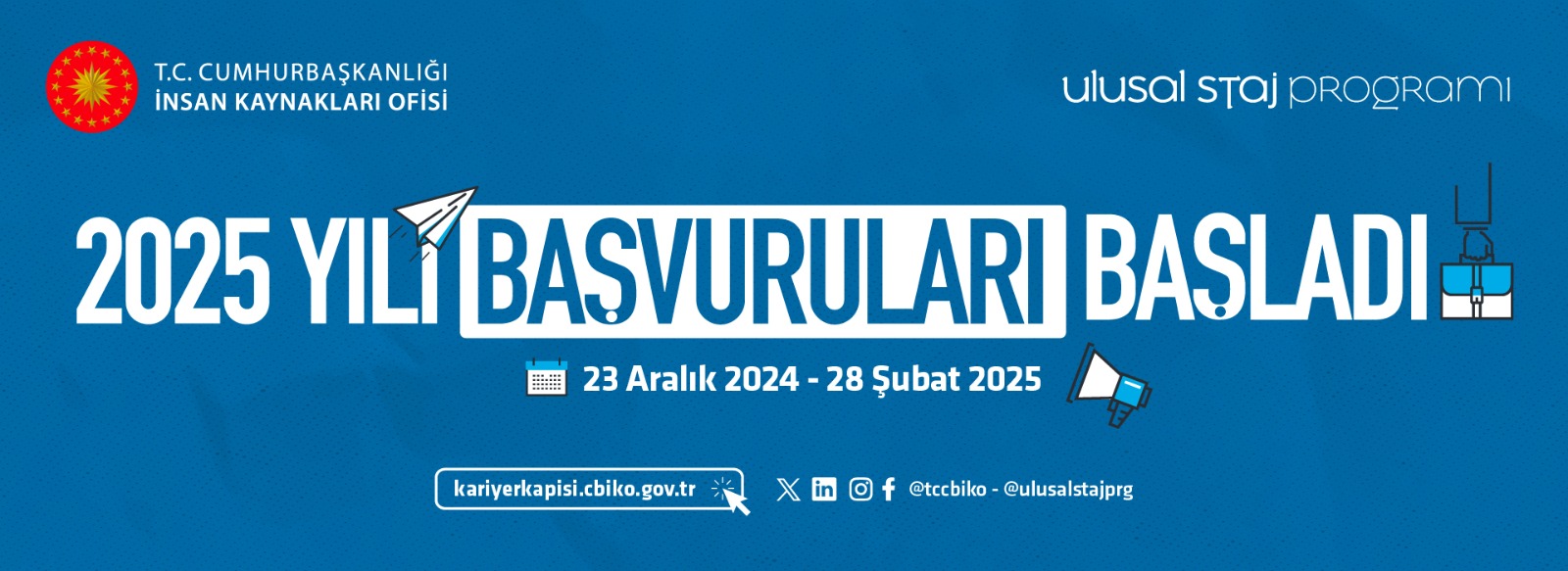 Ulusal Staj Programı 2025 Başvuruları Başladı