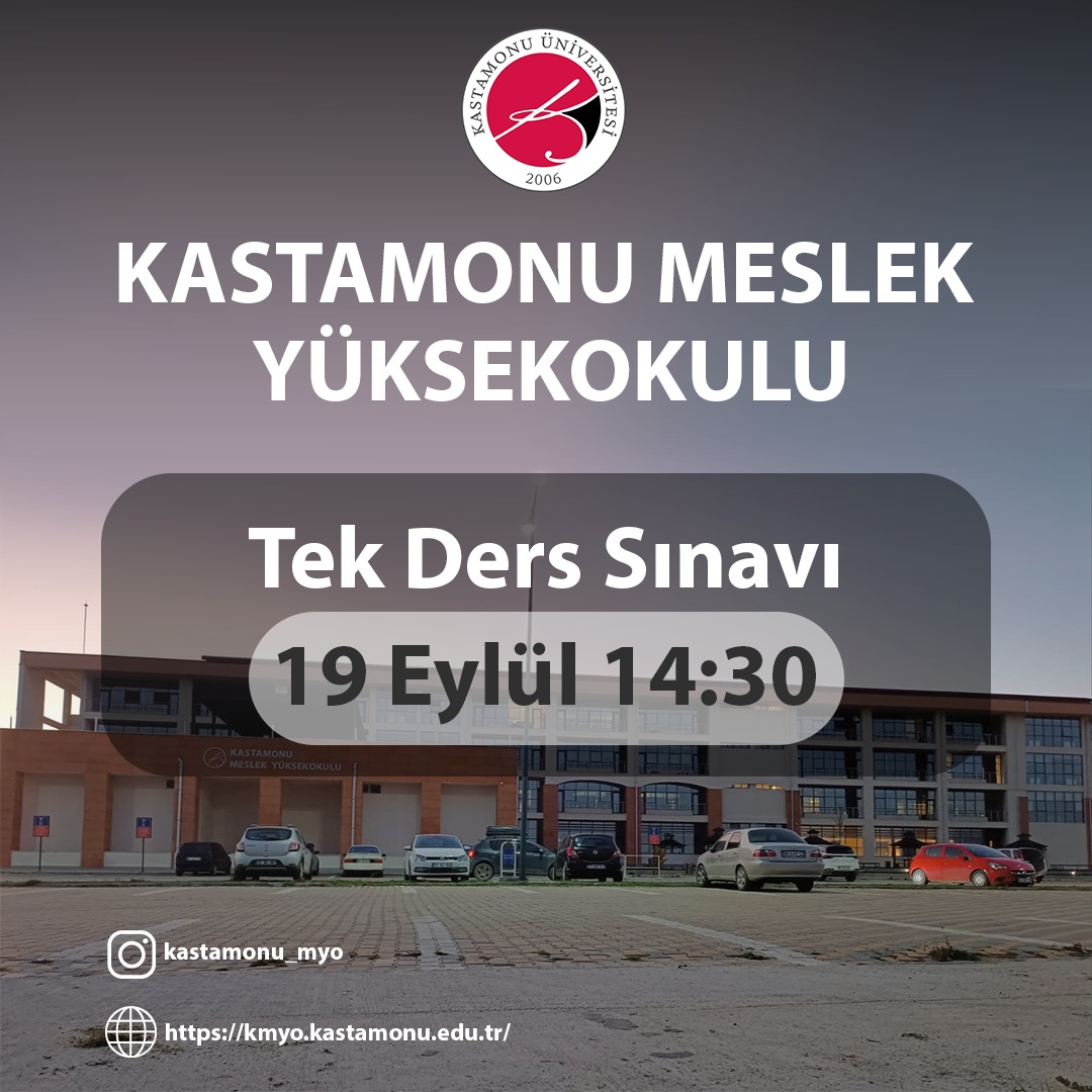 2025 Tek Ders Sınavına Girecek Öğrenciler İçin Duyuru