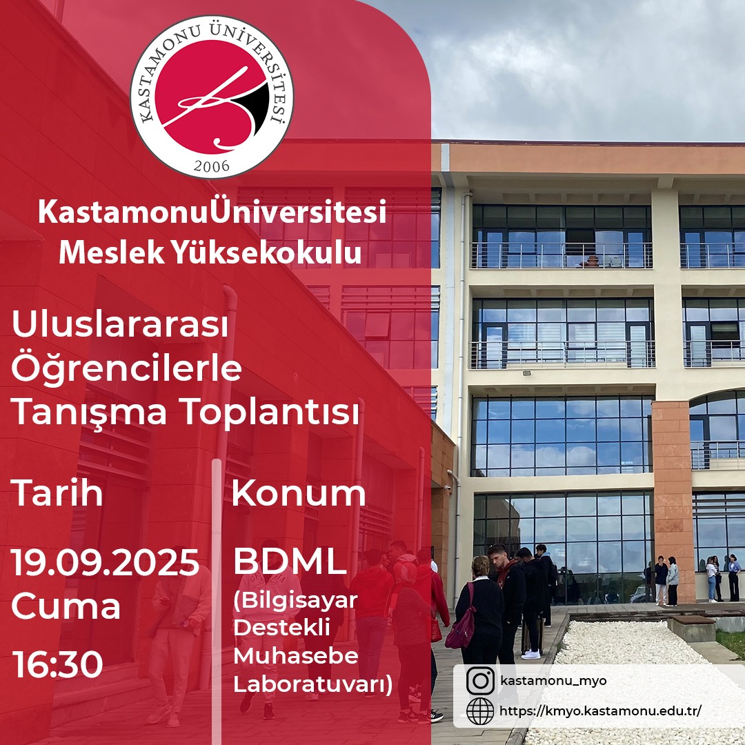 Uluslararası Öğrencilerle Tanışma Toplantısı