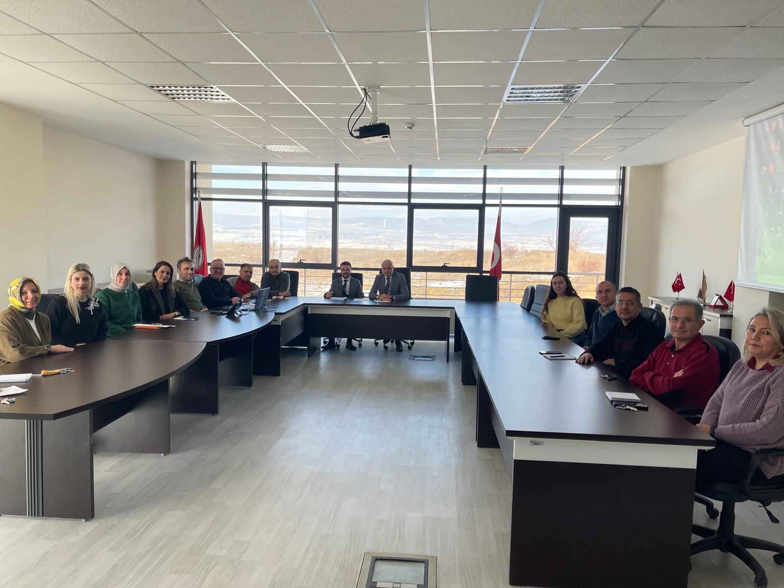 Meslek Yüksekokulumuzda 2026 Yılı Kalite ve Strateji Planlama Toplantısı Gerçekleşti