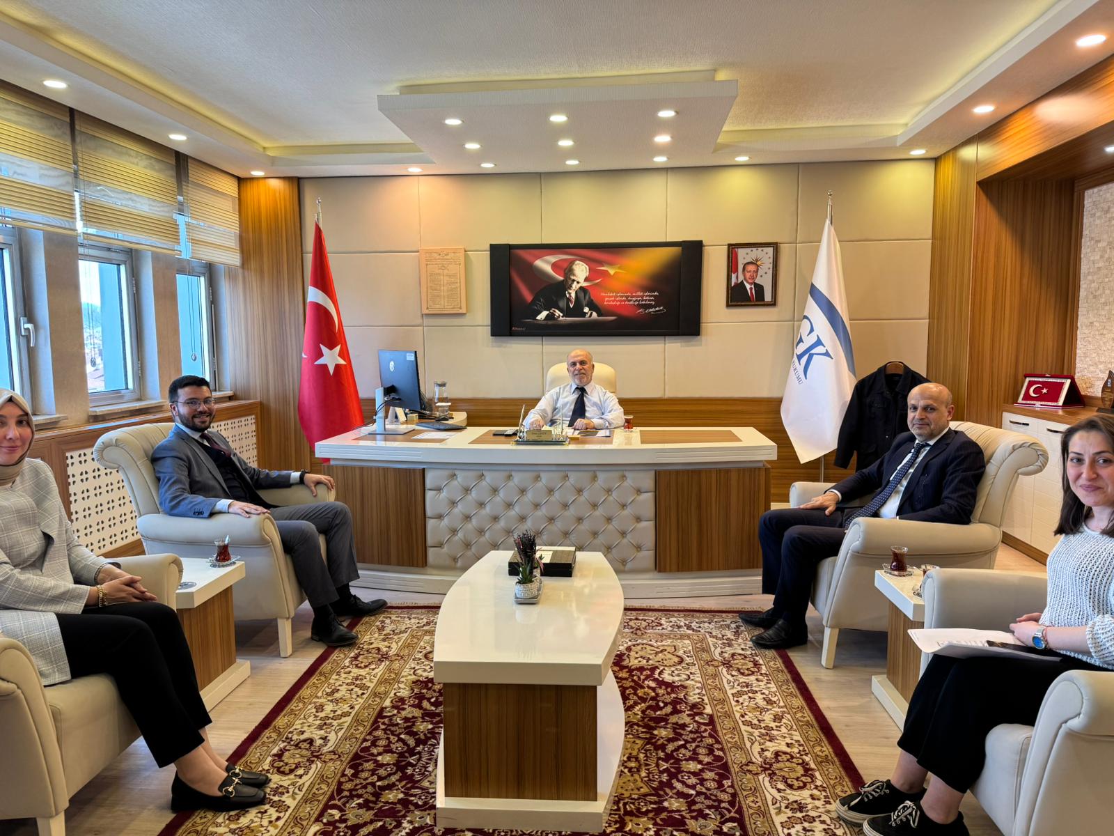 Meslek Yüksekokulumuzdan Sosyal Güvenlik İl Müdürlüğüne Ziyaret