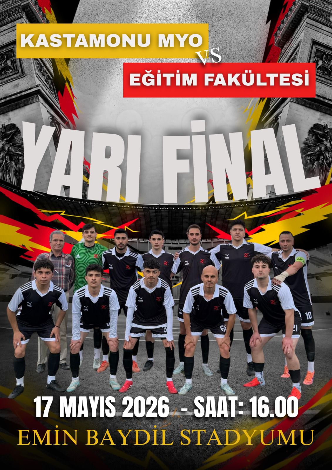 Şampiyonluk Yolunda Dev Adım: Yarı Finalde Rakibimiz Eğitim Fakültesi!