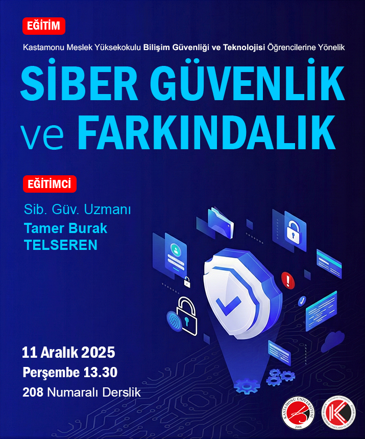 Siber Güvenlik Eğitimi Duyurusu