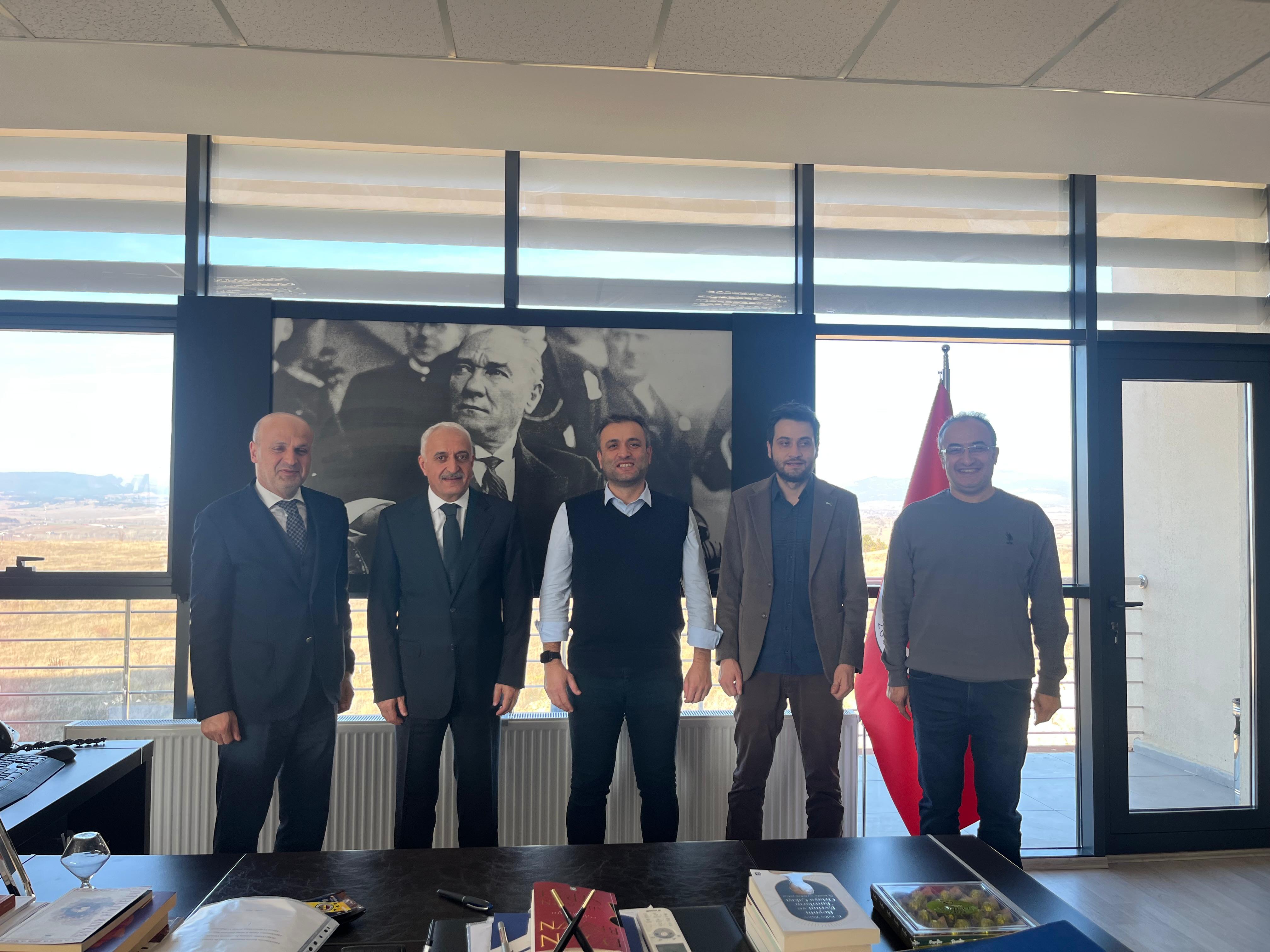 KOLÇAM Yetkililerinden Meslek Yüksekokulumuza Ziyaret