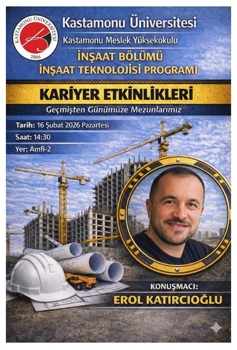 Geçmişten Günümüze Mezunlarımız Etkinliğine Davet