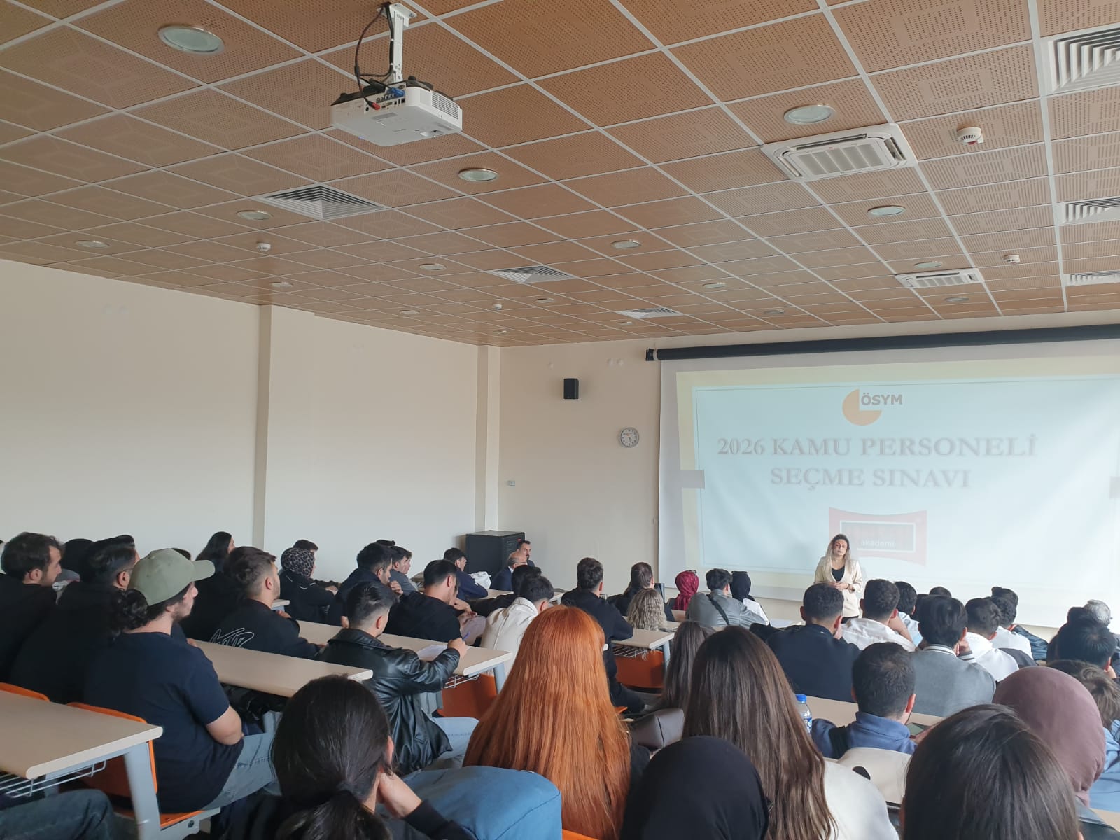 Mekatronik Programı Öğrencilerine KPSS Bilgilendirme Semineri