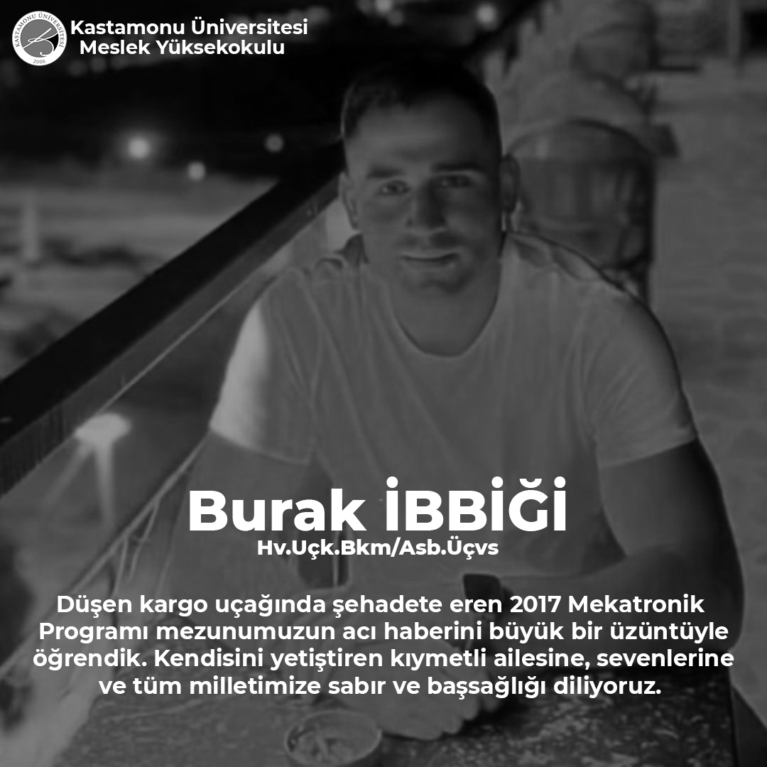 Mezunumuz Burak İbbiği, Görev Sırasında Şehit Düştü