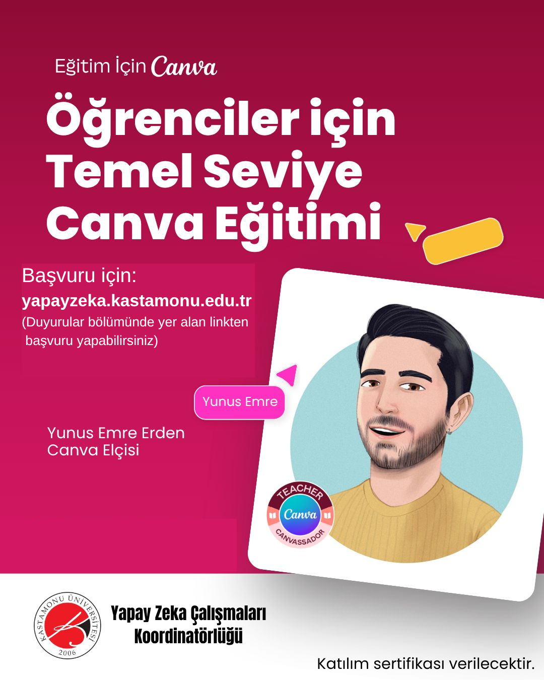 Öğrenciler İçin Temel Seviye Canva Eğitimi