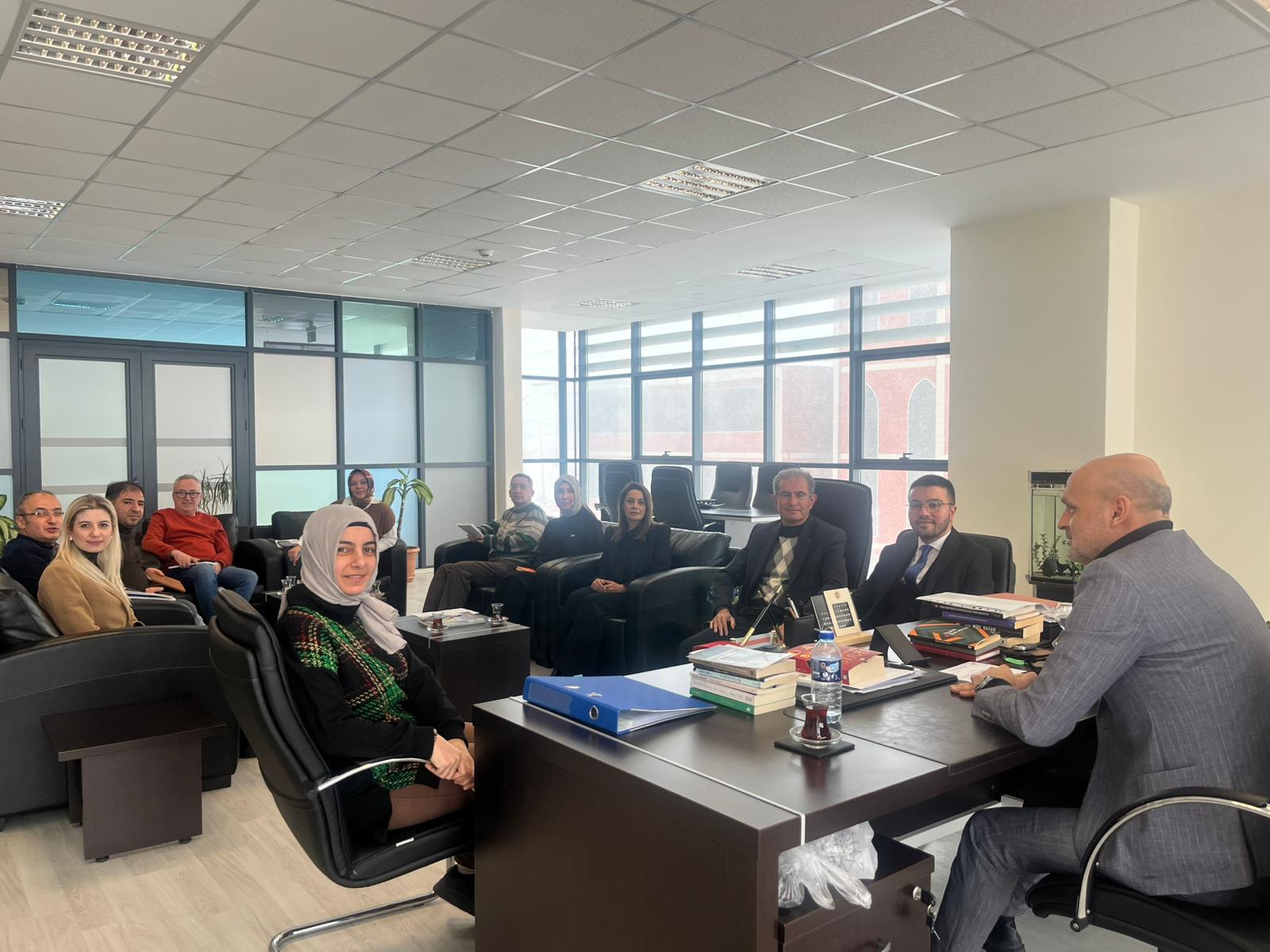 Bölüm Başkanları Toplantısı Gerçekleştirildi
