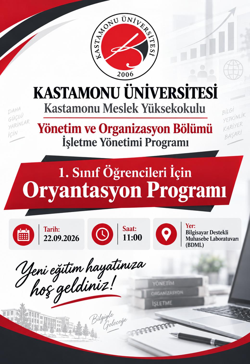 1. Sınıf Öğrencileri İçin Oryantasyon Programı