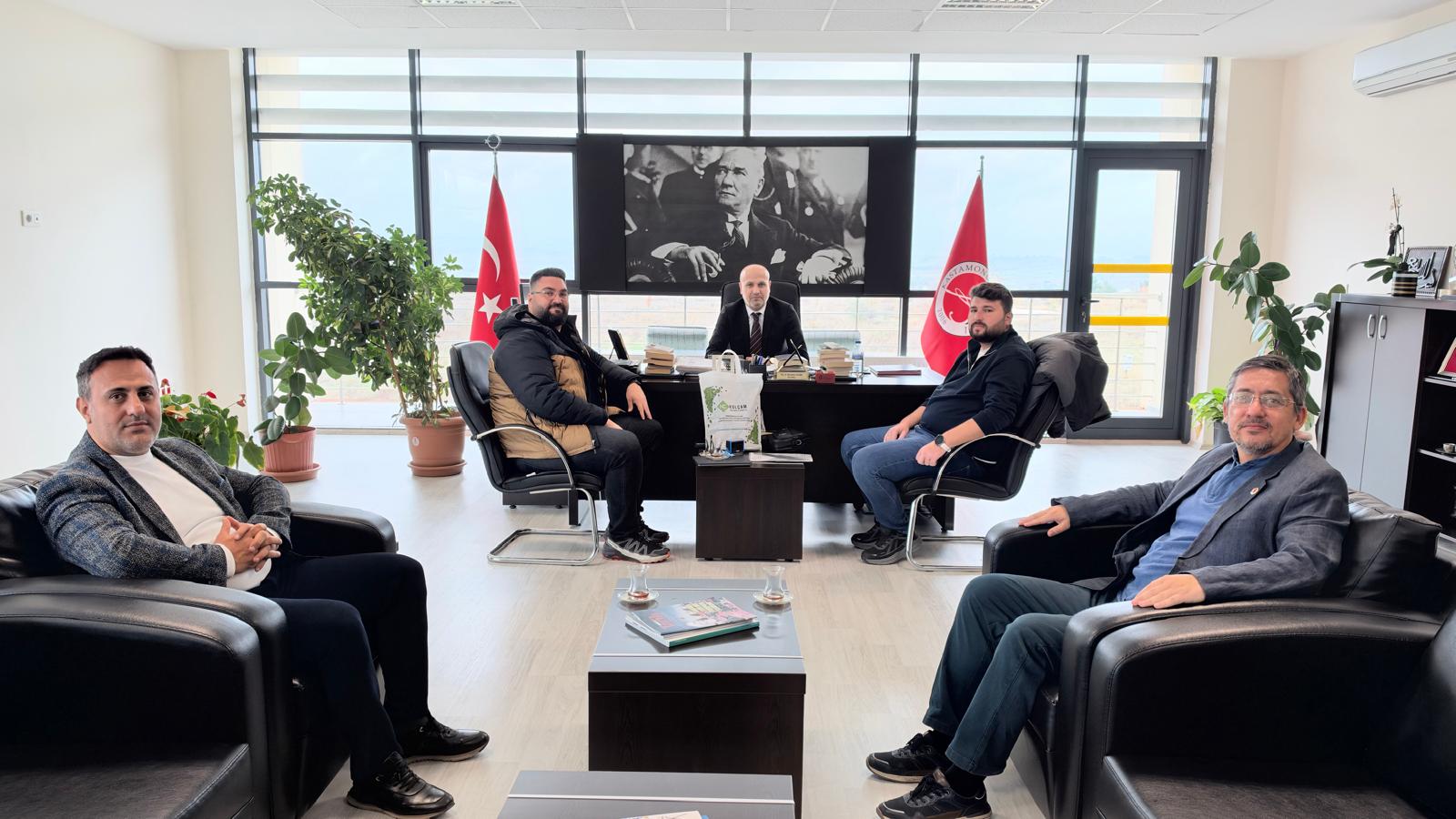 Meslek Yüksekokulumuz ile Kolçam Ağaç Sanayi Arasında Dış Paydaş Buluşması Gerçekleştirildi